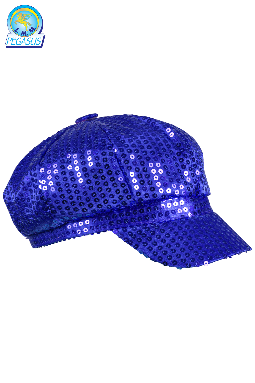 BERRETTO DISCO PAILLETTES ROYAL